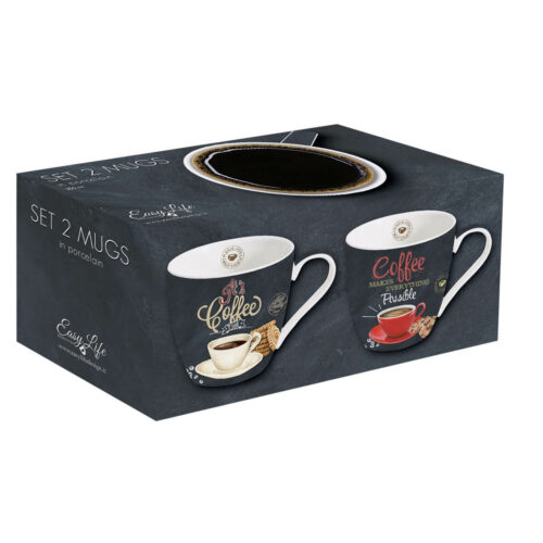COFFEE TIME porcelán kávésbögre szett 2db - Image 12