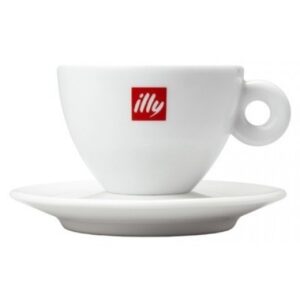 illy cappuccino bögre csésze szett alj