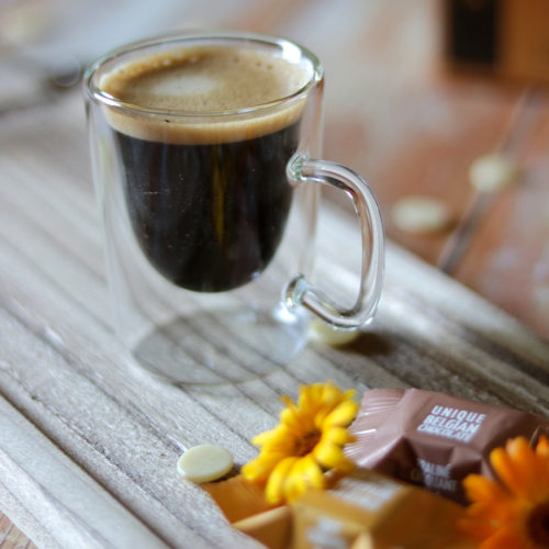 Duplafalú espresso kávéscsésze szett - hőálló és extra könnyű üveg