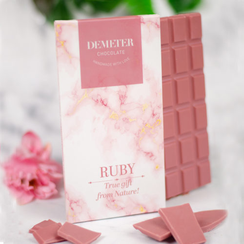 Ruby csokoládé - táblás kézműves csokoládé - Demeter