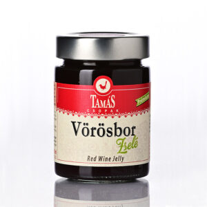 Tamás vörösbor zselé