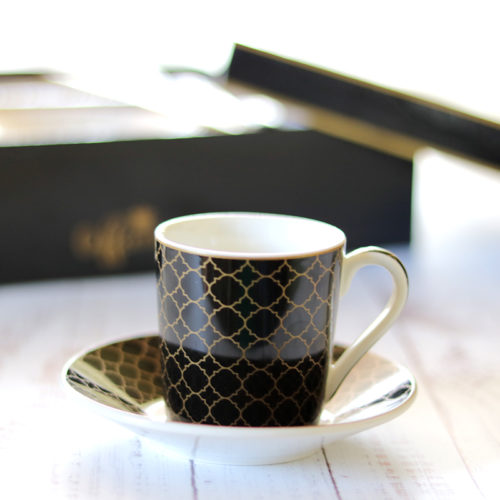 Vintage espresso kávéscsésze készlet