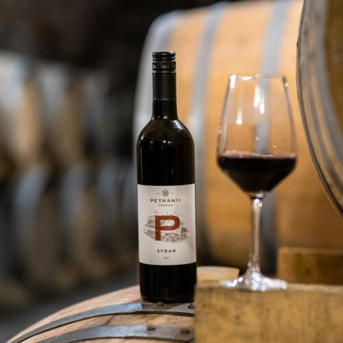 Syrah száraz vörös bor csopak petrányi pincészet