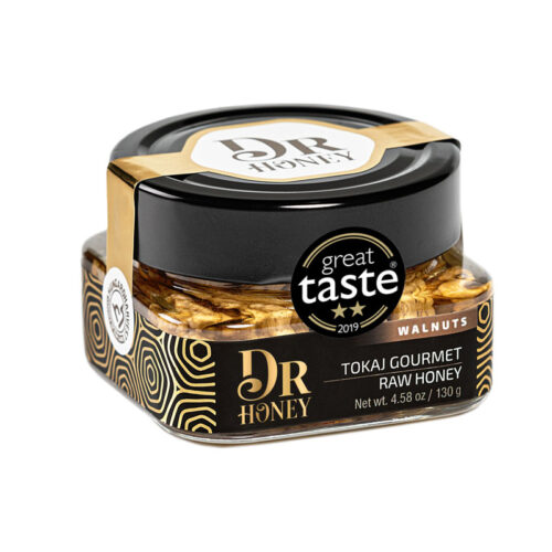 DrHoney tokaji dió ágyon érlelt méz különlegesség