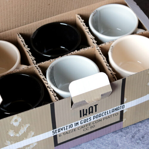 Olasz porcelán espresso kávécsésze készlet