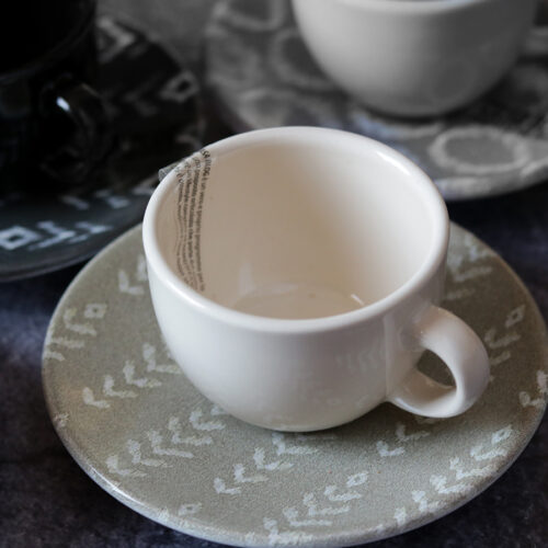 Olasz porcelán espresso kávécsésze készlet