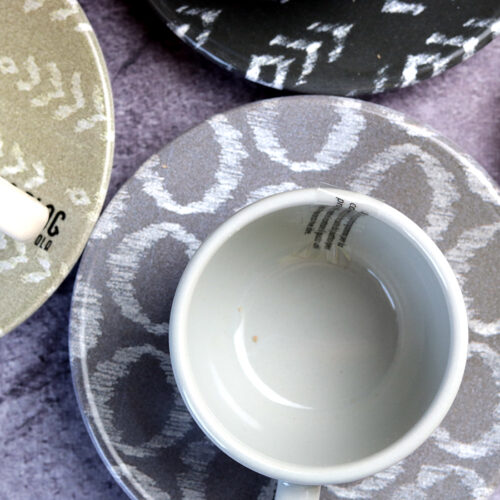 Olasz porcelán espresso kávécsésze készlet