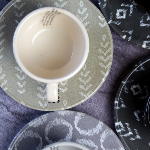 Olasz porcelán espresso kávécsésze készlet