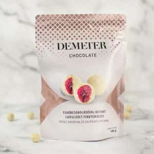 Demeter kávés ribizlis sajttorta csokidrazsé