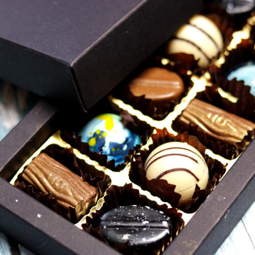 Blue Velvet kézműves csoki bonbon válogatás
