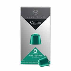 Cellini Delizioso Nespresso kompatibilis olasz hosszúkávé kapszula