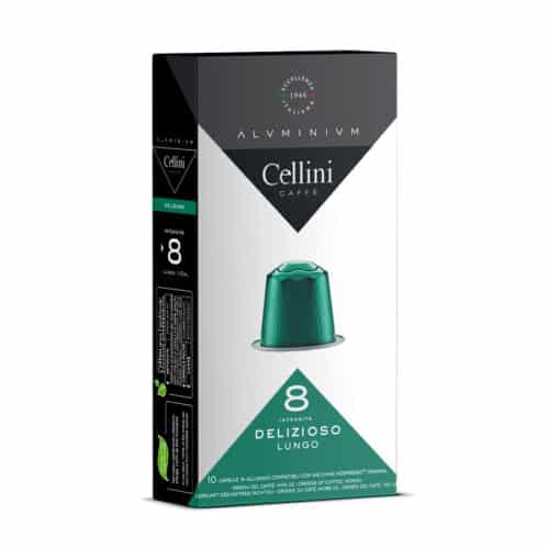 Cellini Delizioso Nespresso kompatibilis olasz hosszúkávé kapszula