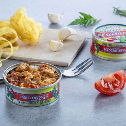 Makréla filé Escartefigue módra mediterrán fűszerekkel