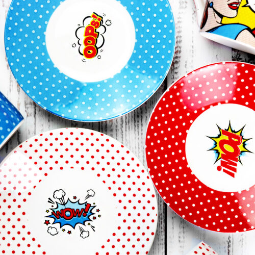POP ART olasz kávéscsésze készlet díszdobozban - Image 5
